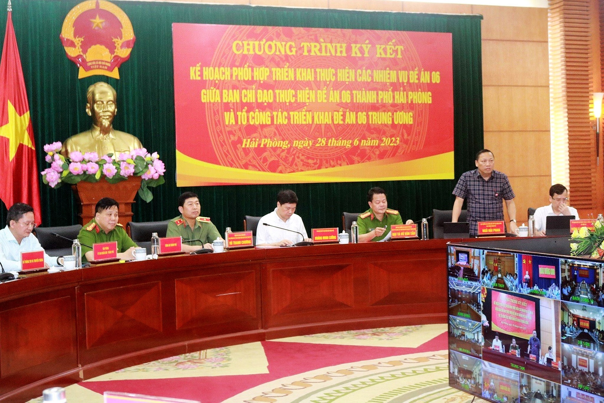 Ký kết Kế hoạch phối hợp để triển khai thực hiện kịp thời, hiệu quả các nhiệm vụ của Đề án 06/CP